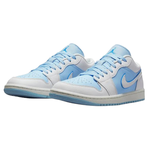 NIKE AIR JORDAN LOW 1 BLANCO AZUL DAMA